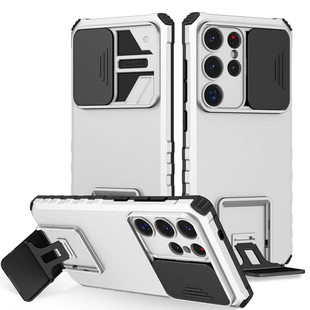 

Slide Camera Protection Armor Phone Case for Samsung Galaxy S26 S25 S24 S23 S22 S21 S20 FE Plus Ultra Edge Plastic Holder Cover Galaxy S26 Plus