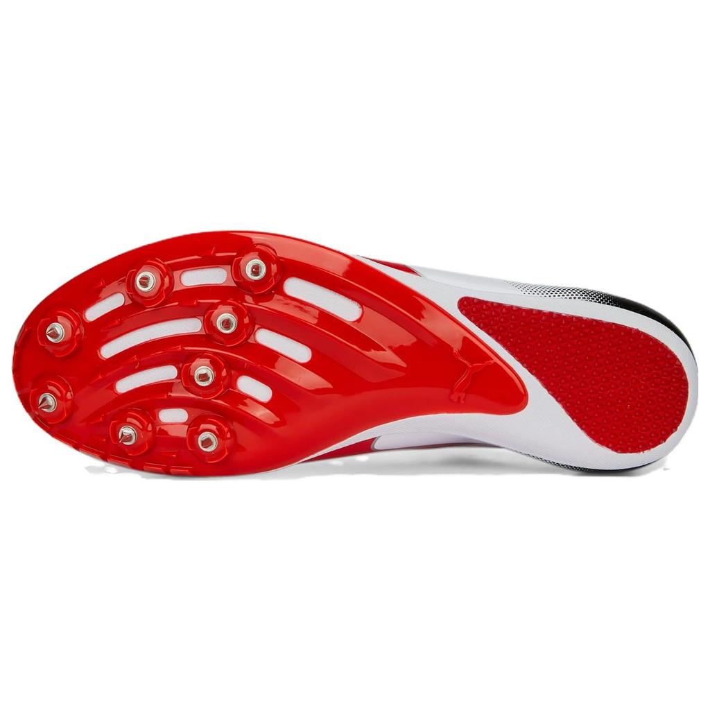 Puma Evospeed Sprint 14 Comfortable Athletic Fabric Durable Breathable Low-Top Running Shoes Unisex sneaker White 377001-03