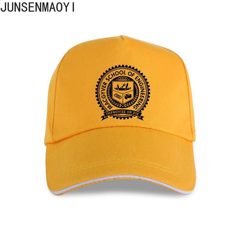2022 New Macgyver School Gadgets Engineering Funny 80s ActionTV Show White Baseball cap Cotton Snapback Trucker Caps Sun-Hats