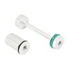 Oil Diverter Barbell Restrictor Galley Plug with Bypass Valve Plug Billet for LS Engines LS1 LS2