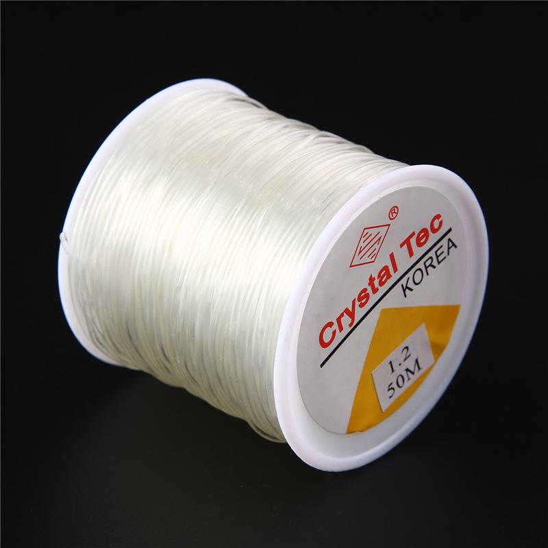 Garnet & Agate Buddha Bead Bracelet with Transparent Elastic Cord