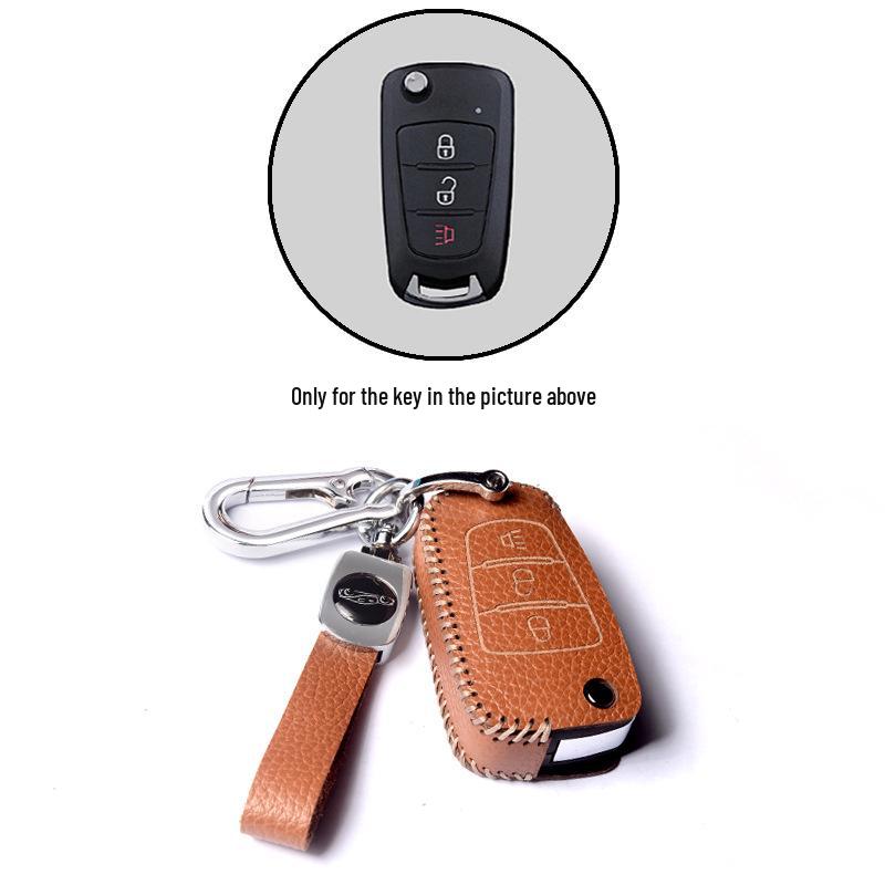Key Case for Great Wall: Haval H6, H9, Chitu, F7, H2S, M6, F5, H4, Big Dog, F7X, Fengjun, Ora with Snap Button