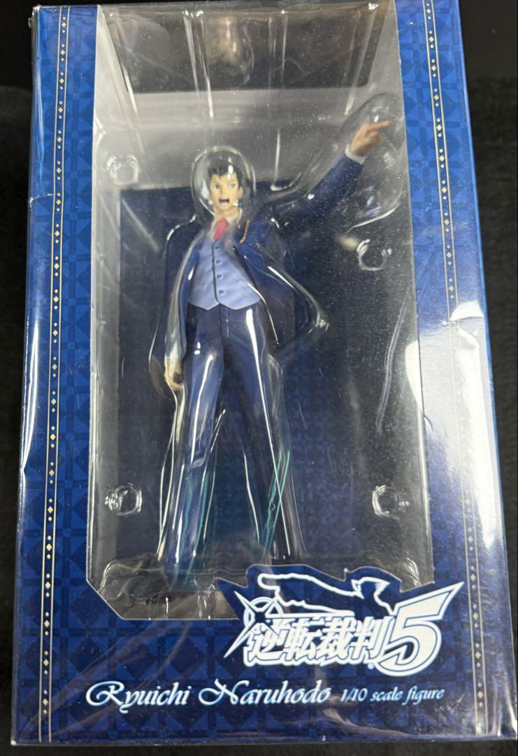 

[USED] Ace Attorney 5 Ryuichi Naruhodo Figure Capcom 1/10 scale