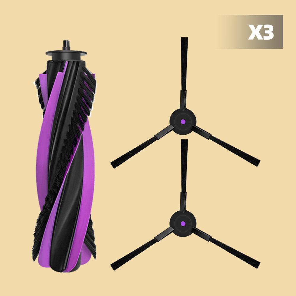 Compatible For JONR P20 PRO Vacuum Spare Parts Main Roller Side Brushes Mop Cloths Pads Filter Dust Bag Replacement Accessories