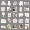 Ballet Style Cartoon Stickers: Creative Waterproof Decorations for Phones & Journals