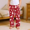 Children's Soft Comfortable Pyjama Bottoms Casual  Christmas Print Home Pants