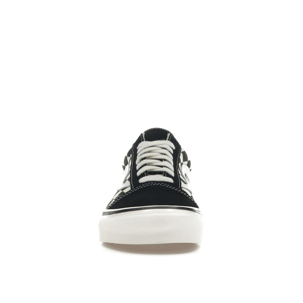 Vans Old Skool 36 DX Anaheim Factory - Black Checkerboard Unisex Sneakers True-White VN0A38G2OAK