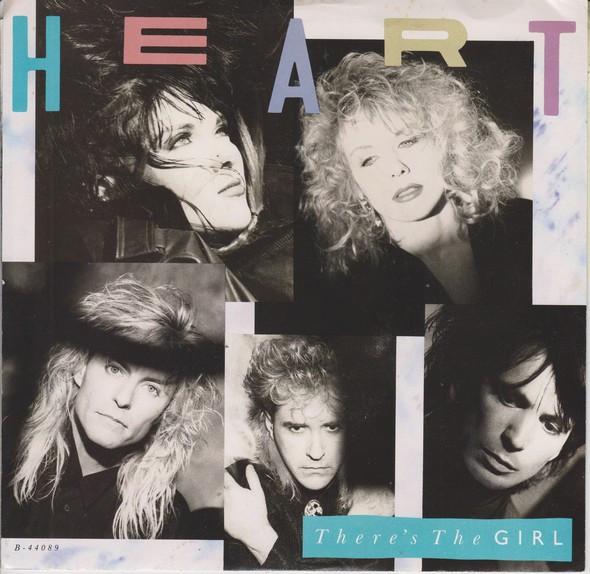 

7inch Record HEART Theres The Girl B44089 CAPITOL Japan Rock