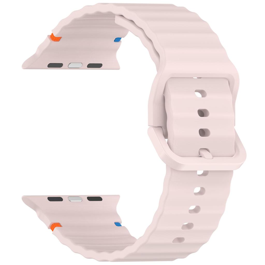 Silicone Strap for Apple Watch Ultra Band 49mm 46mm 45mm 42mm 44mm 40mm 41mm Correa Bracelet Belt iWatch Series 10 9 8 6 7 5 SE