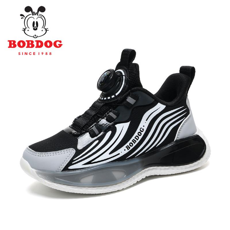 

Babu Bean Boys Sneakers Summer New Medium and Older Boys Mesh Breathable Children s Soft Sole Button Running Shoes 39