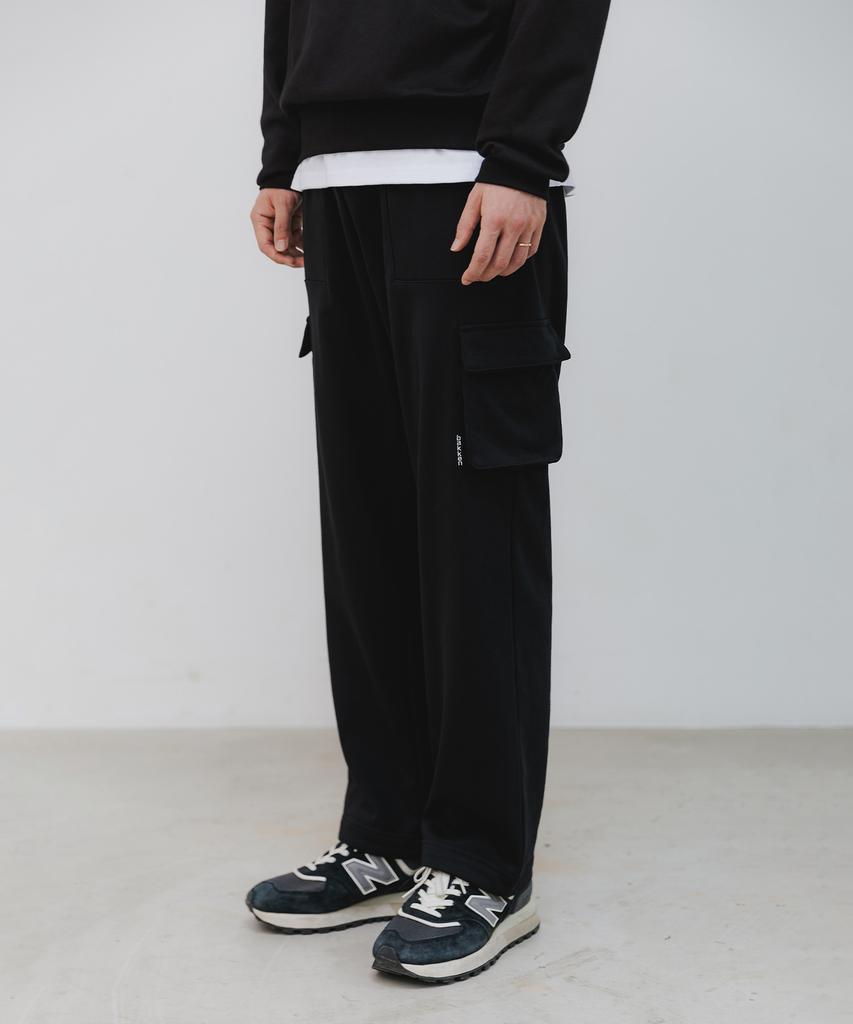 BAKKEN Fatigue Cargo Wide Training Pants Bk8907_Black