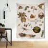 Psychedelic Abstract Plant Tapestry Wall Hanging Mysterious Tapiz Hippie Art Printed Background Cloth Home Decor