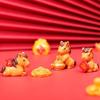 5Pcs Cartoon Horse Animal Miniatures Resin Ornaments Fairy Garden Decoration Moss Terrarium Micro Landscape