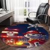 1pc Paw17 Carpet, Round Rug, Comfortable, Suitable for Entryways, Living Rooms, Office, And Bedrooms, Christmas Decoration