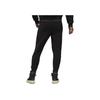 Y-3 FW22 Classic Solid Color Drawstring Cuffed Knit Sports Pants Men Bottoms Black HM5035
