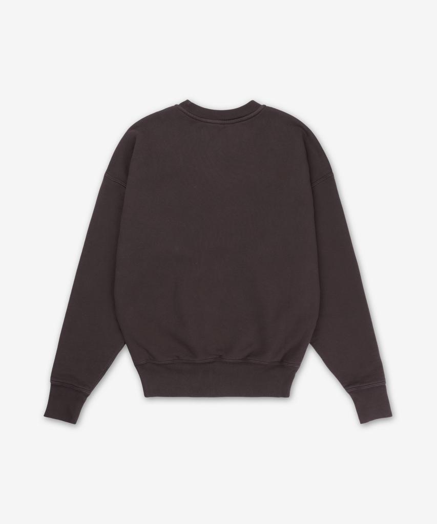 SAINT LAURENT Logo Patch Sweatshirt - Dark Brown / 807761Y36Sv2355