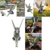 Hand-casted Sitting Fairy Yard Ornament For Outdoor And Indoor Decor