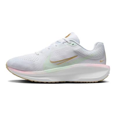 Air Winflo 11 Be The One Damen Sneaker Weiß Hellgrün Verspieltes Pink HM3733-361