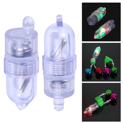 2Pcs Sensitive Bite Baits Alarm Lamp Fishing Rod Tip LED Light Outdoor Fishing Equipment Accessories Easy Installation
