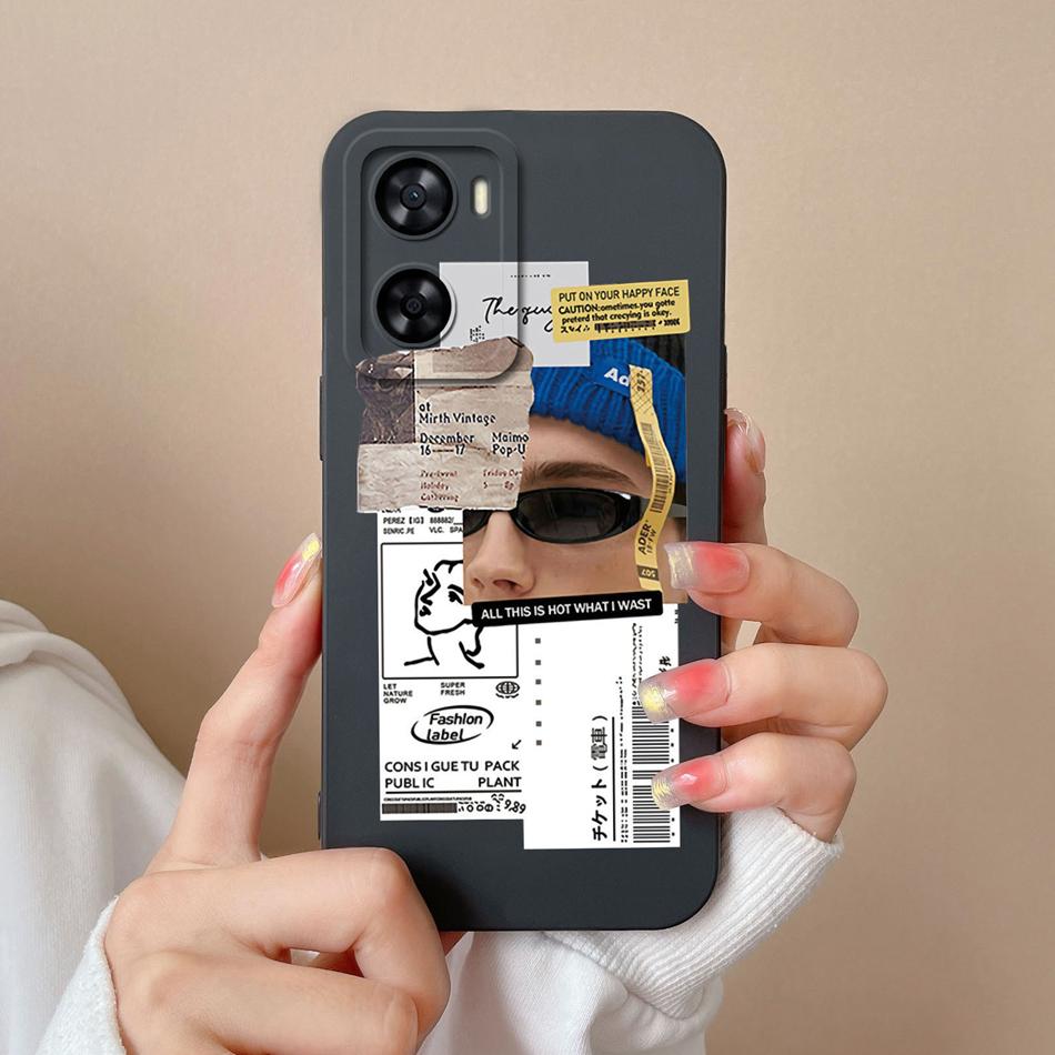 Case For OnePlus Nord N20 SE N300 Cartoon Candy Back Cover For 1+ Nord N20SE N 300 Phone Cases Soft Liquid Silicone Bumper Capa