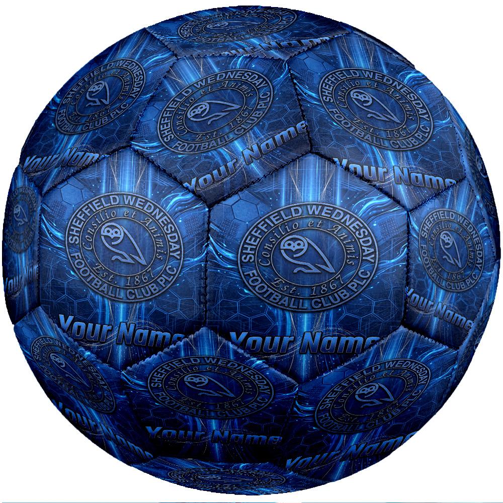 Sheffield Wednesday FC Fashion Size 5 Football Wearproof Non‑Slip Soccer Ball For Sports Training Entertainment Use