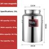 304 Stainless Steel Sealed Jar Food Grade Oil Barrel Milk Tea-leaf Transportation Barrel Wine Drum Sealed Tank