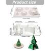 Festives Christmas Tree Shape Silicone Molds Baking Essential For Mousse Cakes Candle Making Nontoxic Easy Releases