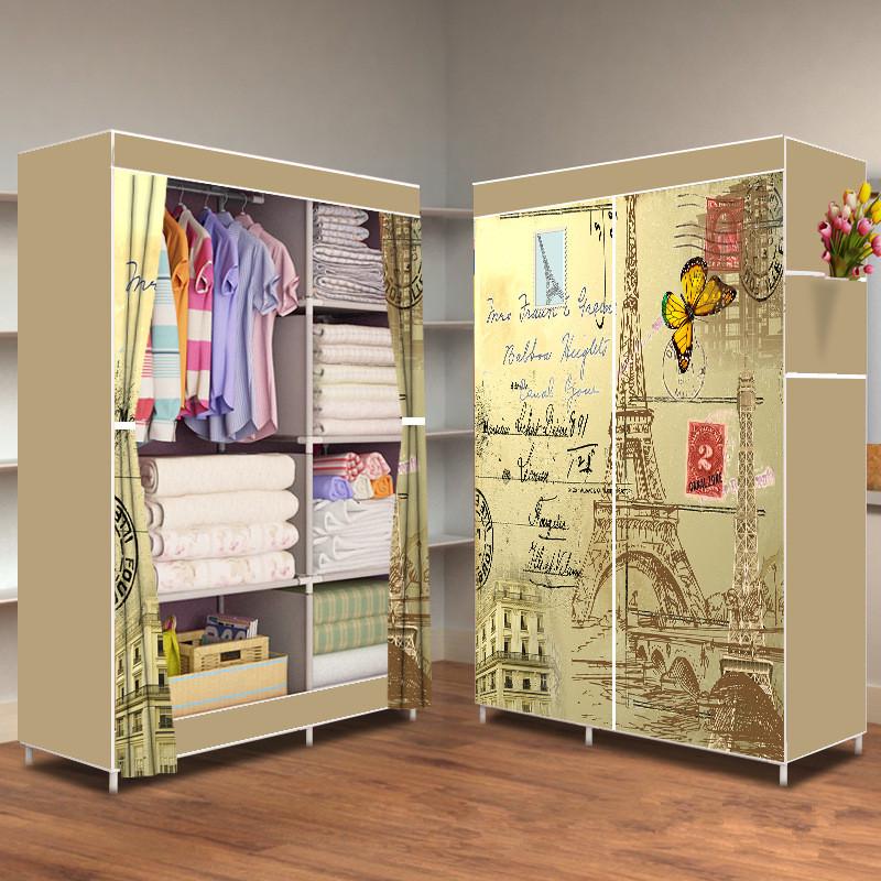 Compact Foldable Wardrobe for Dorms or Rentals: Easy Assembly & Layered Storage
