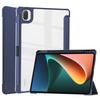 Luxury for Xiaomi MiPad Mi Pad 5 Pro Mi Pad 5 Transparent Back PU Leather Smart Cover with Pencil Holder Case for Tablets