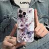 Creative Butterfly Flower Pattern Phone Case For iPhone 11 12 13 14 15 16 17 Pro Max XS X XR 7 8 Plus 16e Transparent Soft Cover