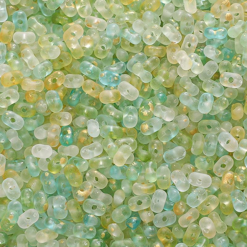 220Pcs Acrylic Peanut Beads For DIY Necklace Bracelet Earrings Jewelry Making Craft Accessories