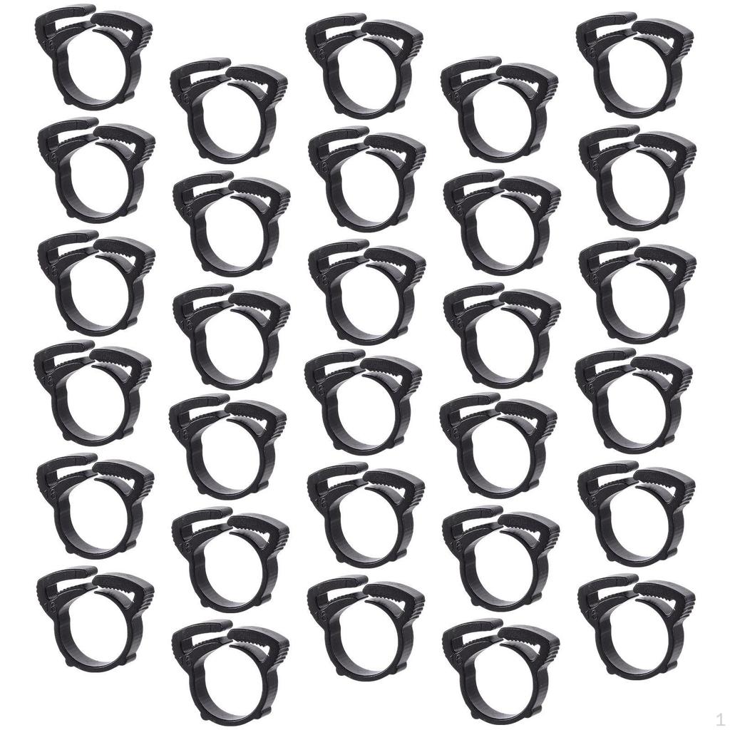 30 Parts Tube Fixing Clips Connection of The Garden Hose Tighten Irrigation System