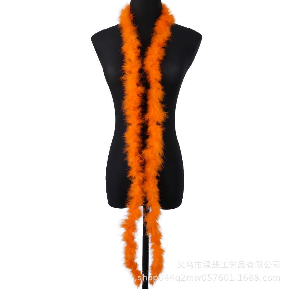 11G Flat Top Clothing Accessories Diy Material Turkey Plush Strip Scarf Crafts Accessories New