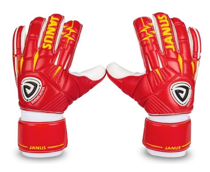 Janus Roll Finger Goalkeeper Gloves Goalie Keeper GK Gloves with Removable Finger Save Protection Size 7 8 9 10 New Yellow Practical Use