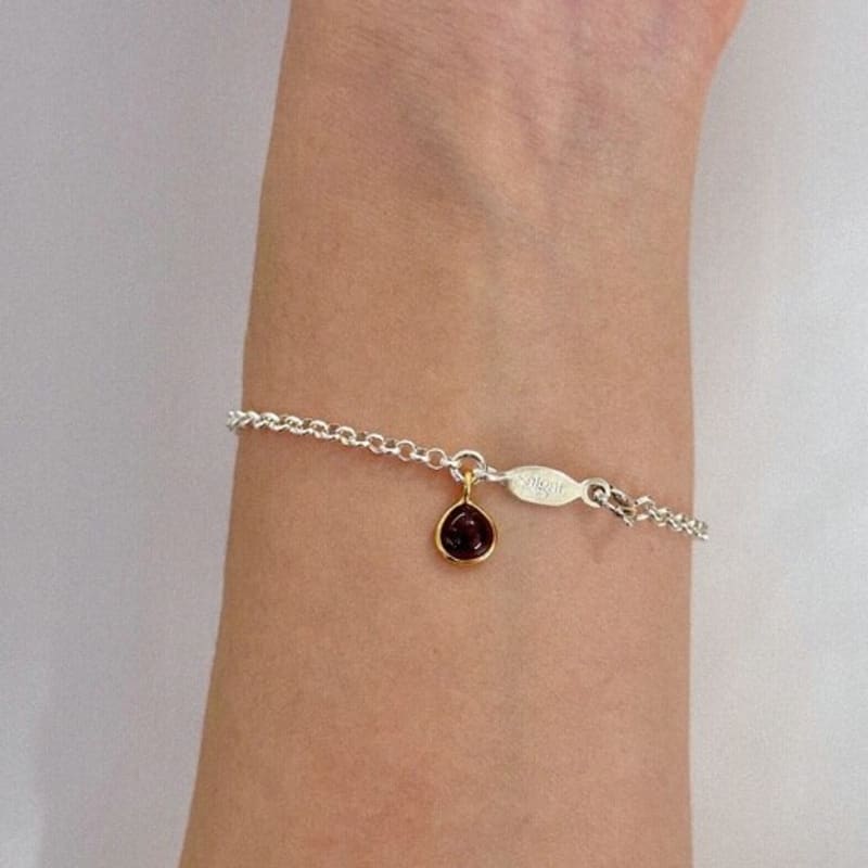 Salgat Garnet Combi Bracelet