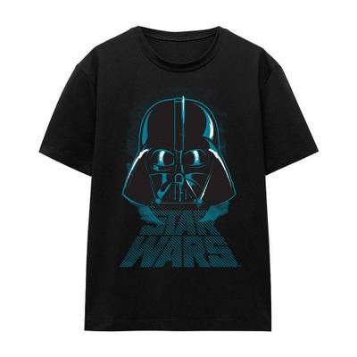 STAR WARS Camiseta Unisex Adulto Darth Vader Desgastada