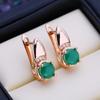 Stud Earrings For Women Fashion Luxury Cubic Zirconia Drop Earrings