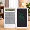 Scientific Calculator with LCD Writing Pad for Students, Teachers & Finance – Portable Notebook