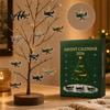 Dekorative Accessoires für Rucksäcke Weihnachtskalender 2026 24 Tage Countdown mit Acryl-Geschenkbox Paare Hängende Ornamente Sammlerstück