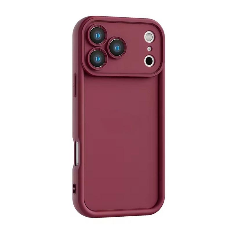 For iPhone 17 Pro Max-deksel For iPhone 17 Pro-deksel Luksuriøst Støtsikkert Mykt TPU Flytende Silikon Telefon Bakdeksel For iPhone17 Air