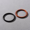 Chinese Style Personality Unique Retro Fashion Simple Black Red Sandalwood Thin Square Wood Grain Plain Ring Bracelet Women