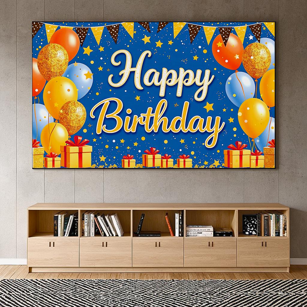 Decorative Banner Birthday Decoration Festive Decoration Birthday Sign For Kids Party Birthday Gift Holiday Decoration