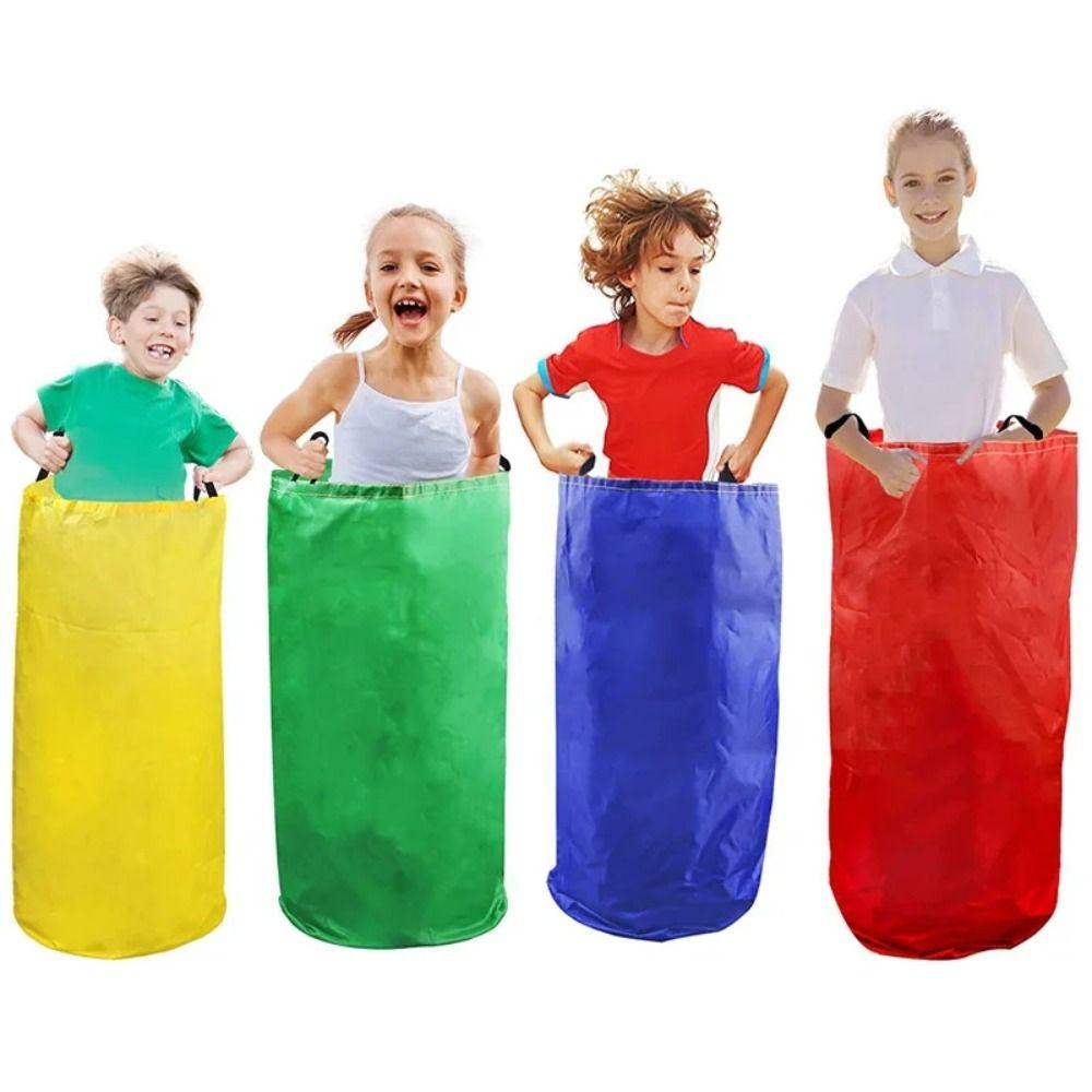 School Activity Kangaroo Jump Bag Entertainment Sack Racing Bags Kids Jumping Bag  Fun Sports