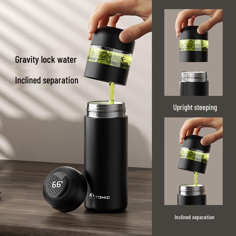 Temeike Smart Temperature Tea Infuser Bottle 370ml
