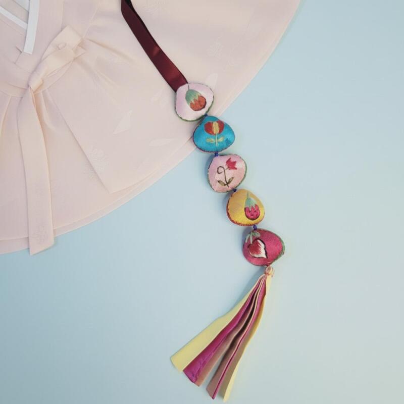 Гёбуль Норигэ Мини-аксессуар для Ханбока Реквизит Норигэ BB0349 Goebul Norigae