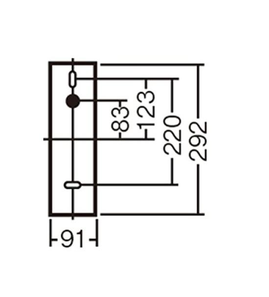 Panasonic LED Porch Light LGW80203LE1 [construction Required]