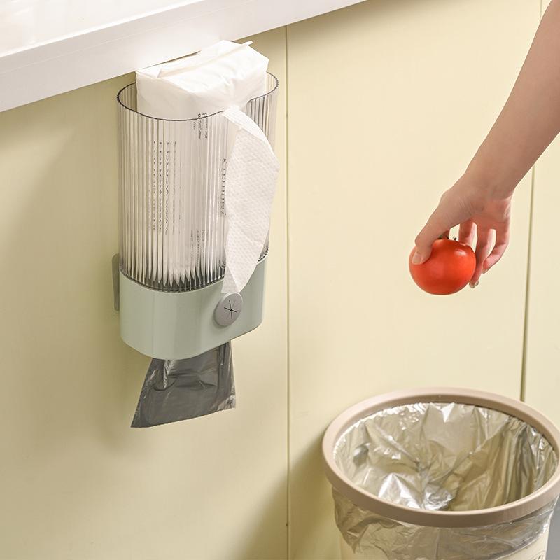 

Вешалка для тряпок, Кухонный настенный органайзер без сверления, Многофункциональная полка для хранения крышек и пищевой пленки, Полка для хранения полотенец для лица зелёный