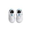 Nike Air Force 1 Worldwide Low top Skateboard Schoenen Wit Zwart Blauw Baby En Peuter CN8541-100
