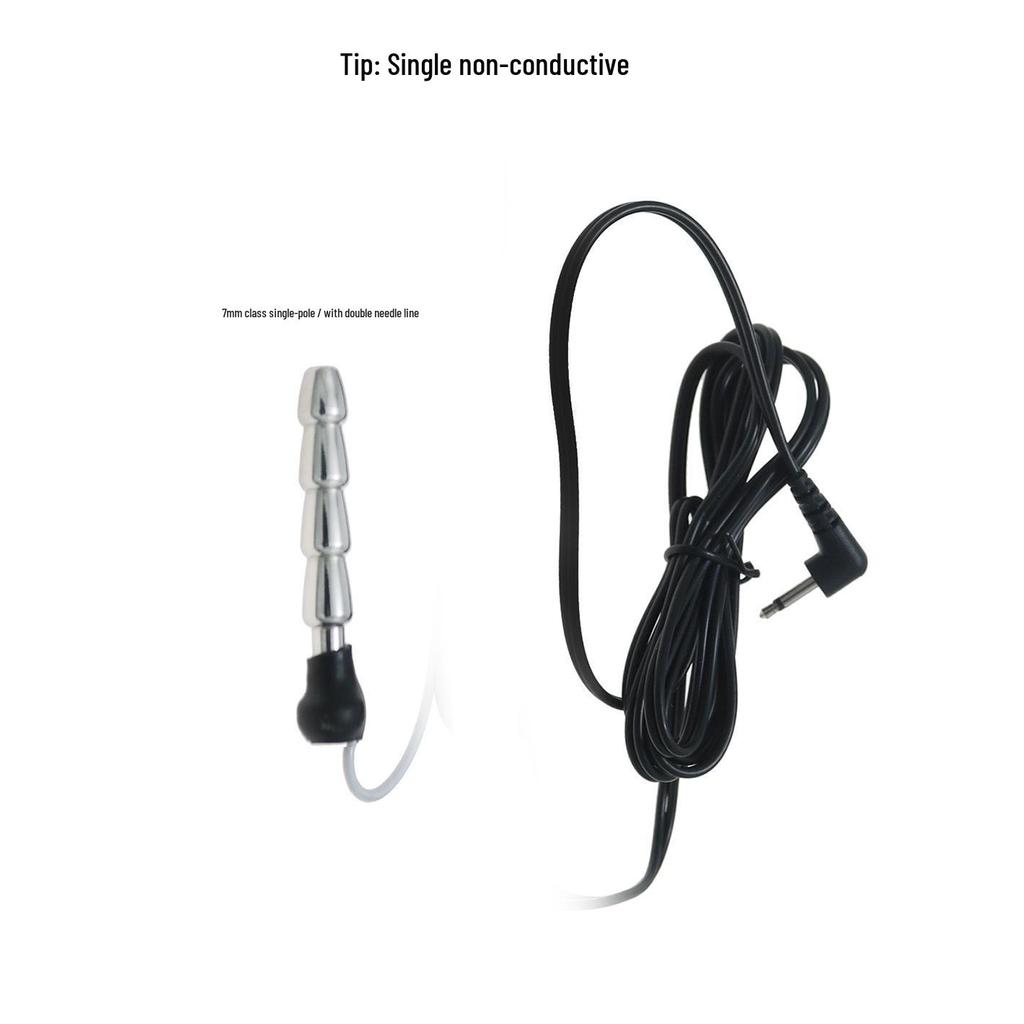 Chaqiu Transparent Metal Urethral Plug - Short Electric Shock Tool for Enhanced Pleasure