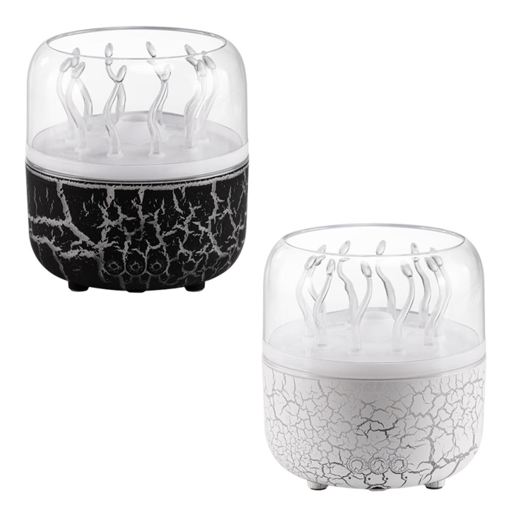 280ml Rotating Jellyfish Aroma Diffuser Air Humidifier with Remote & Timer Ultrasonic Aromatherapy Diffusers Mist Maker for Room